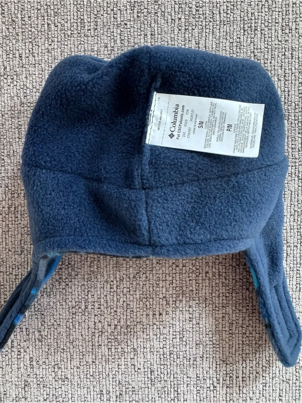 NWT Columbia Youth S/M Fleece Winter Hat